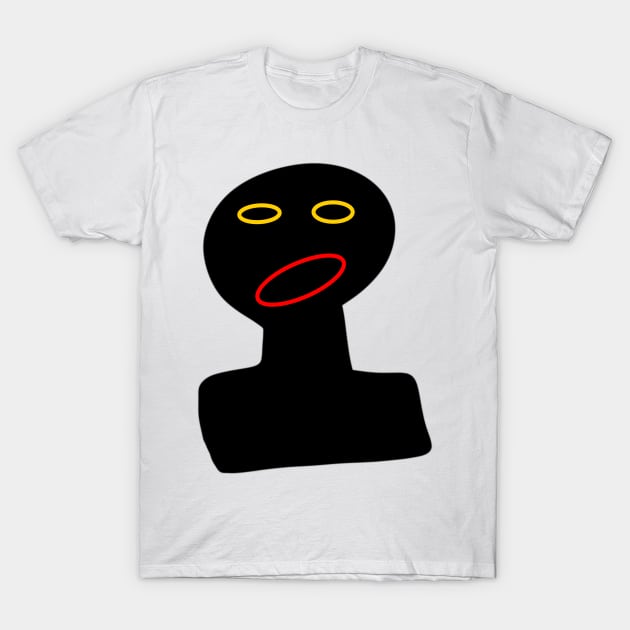 face T-Shirt by Angel Rivas